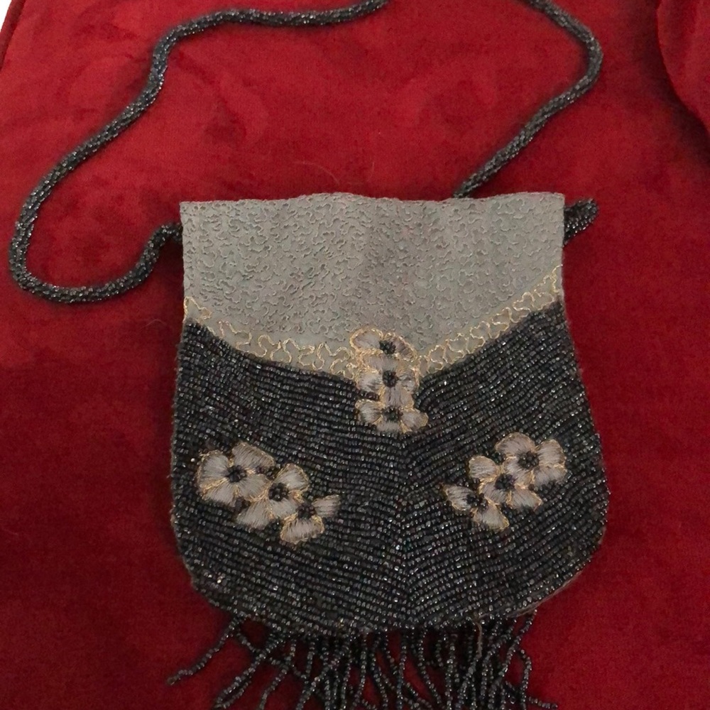Beaded Crossbody Bag